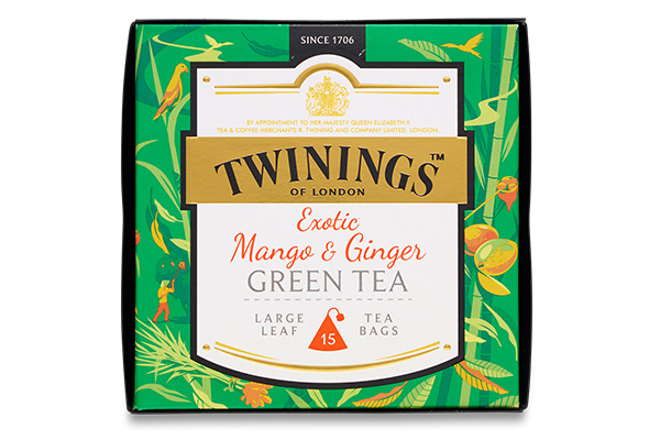 Mango & Ginger Green Tea 15x2g