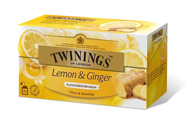 Infusions Lemon & Ginger 25x1,5g